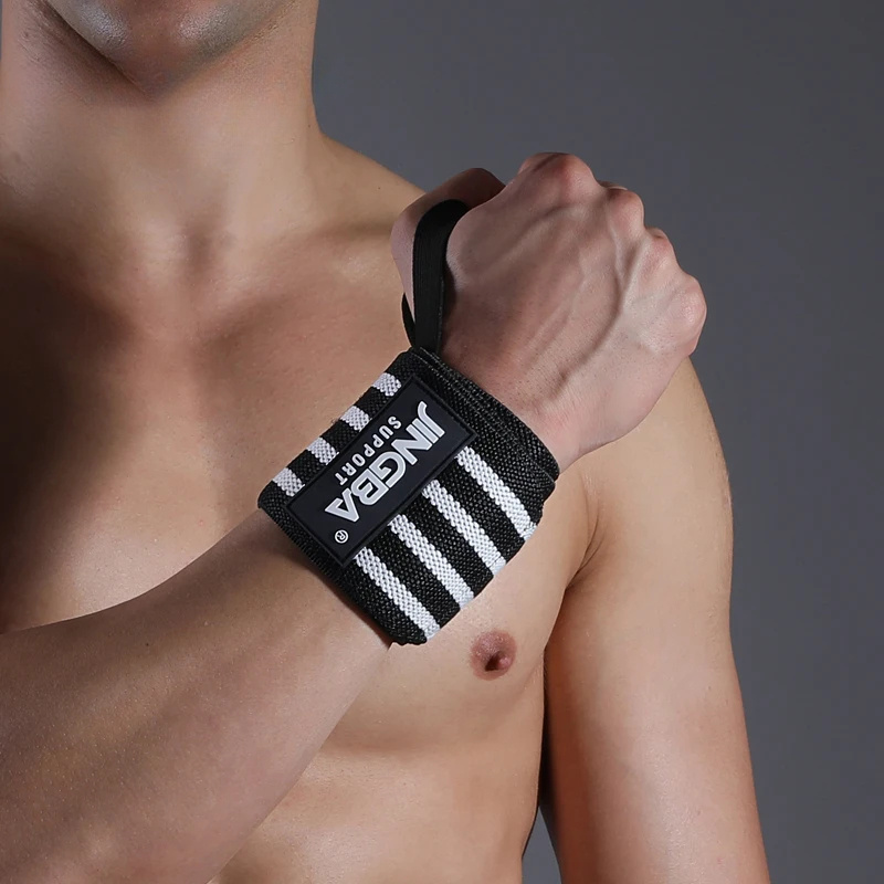 Wrist Wraps Weightlifting Support - 1 قطعة معصمه المعصم دعم هدفين