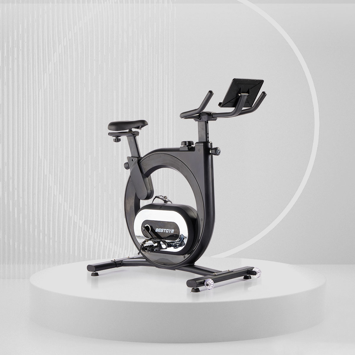 Exercise Bike Magnetic Resistance - دراجة تمارين رياضية بمقاومة مغناطيسية قابلة
