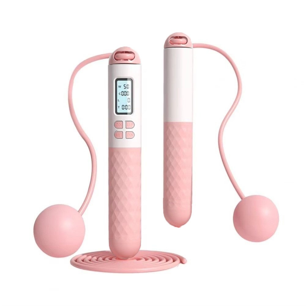 Smart Jump Rope Digital Counter - حبل قفز محمول بدون أسلاك مضاد