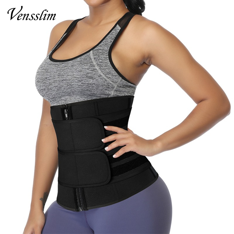 Sweat Waist Trainer Belt Neoprene - Vensslim Shaperwear مدرب خصر حزام نيوبرين