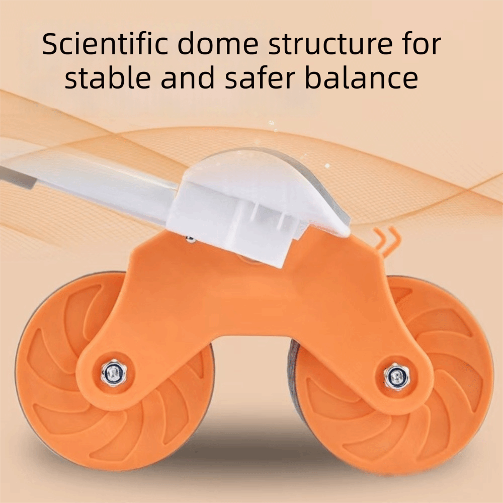 Ab Roller Wheel With Elbow Support - عجلة تمارين البطن الأوتوماتيكية من الفولاذ