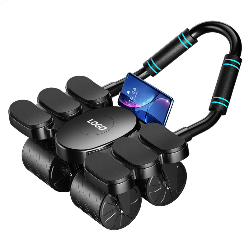 Ab Roller Wheel With Elbow Support - قطعة أثرية للتدريب على البطن للرجال
