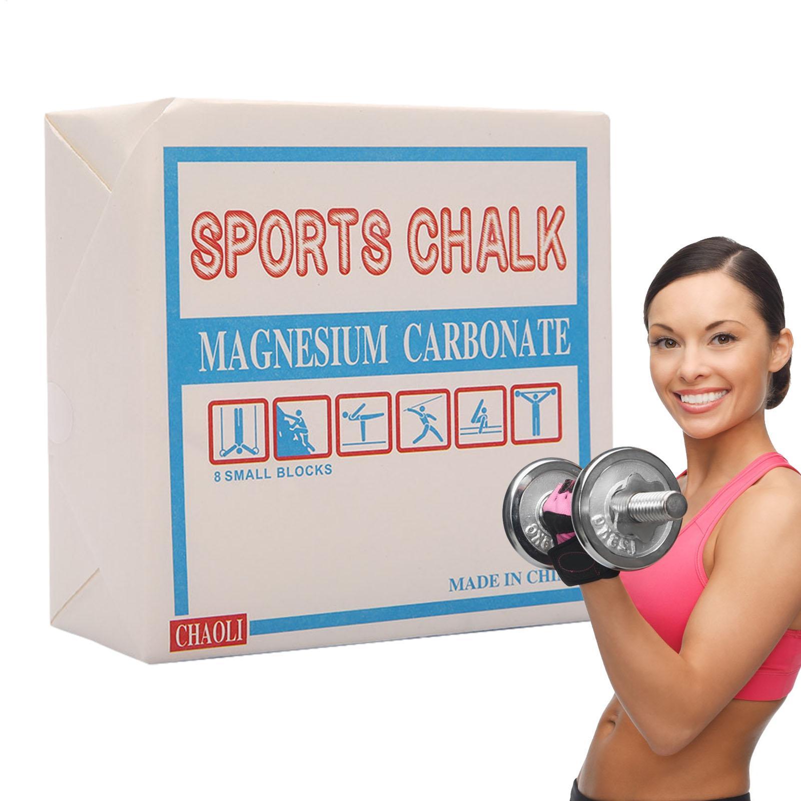 Gym Chalk Block Grip - 65 جرام من مسحوق المغنيسيوم على