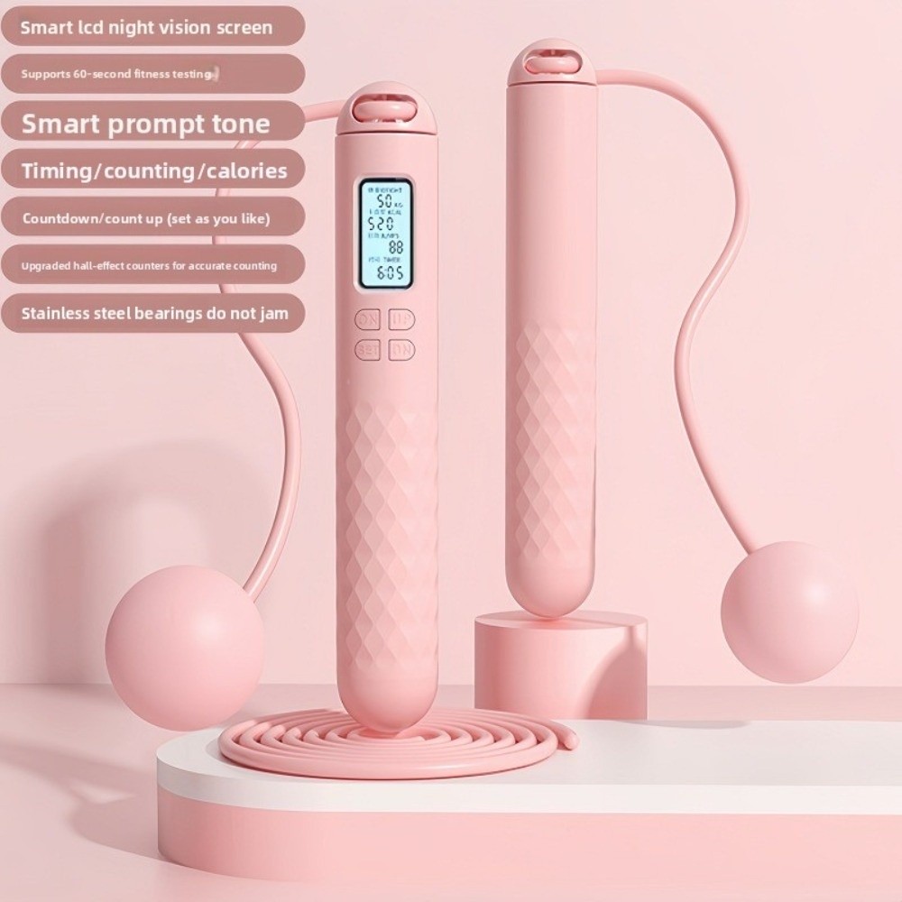 Smart Jump Rope Digital Counter - حبل قفز لاسلكي مفيد مع عداد،