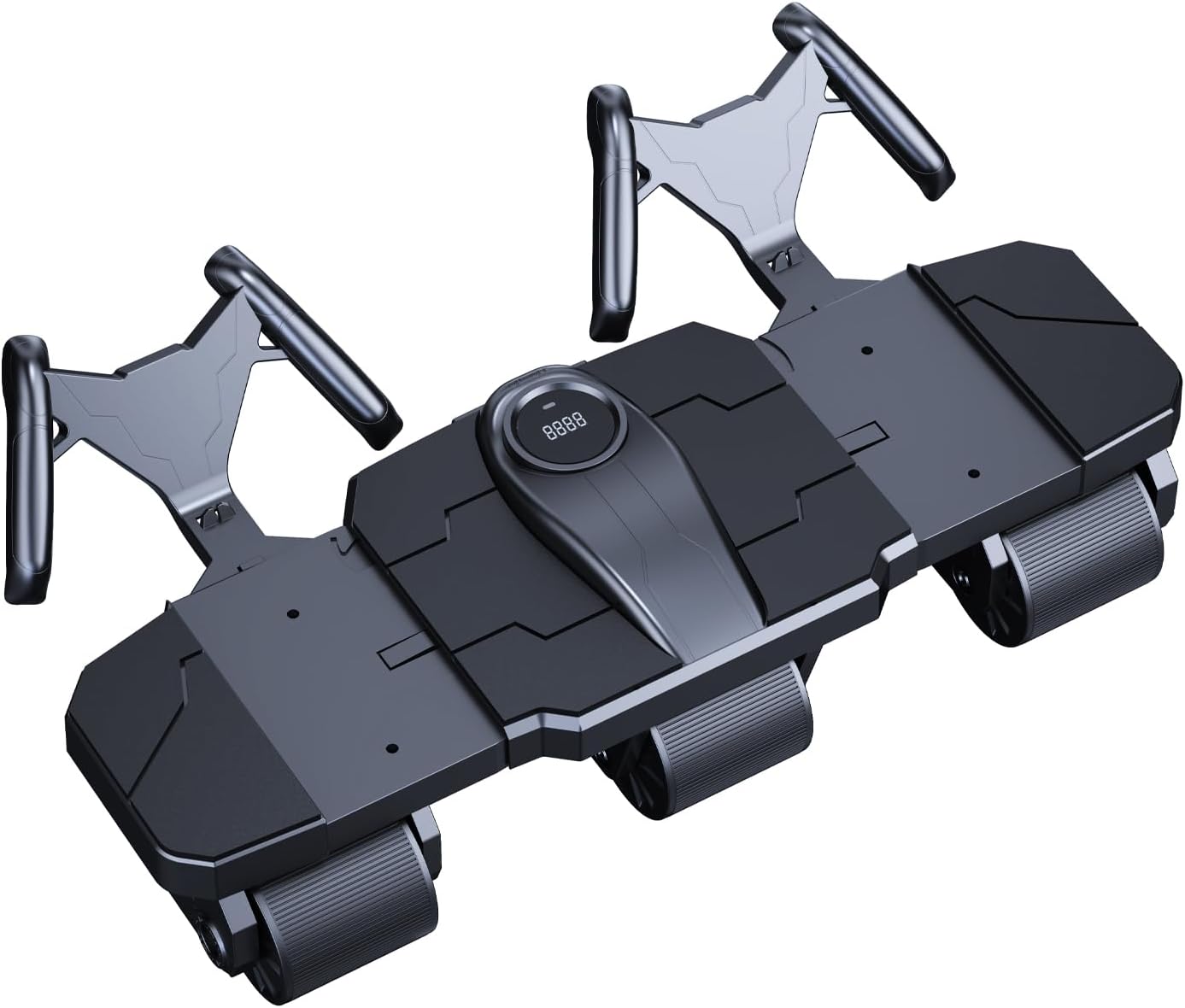 Ab Roller Wheel With Elbow Support - 2025 أسطوانة Ab ذات ستة عجلات