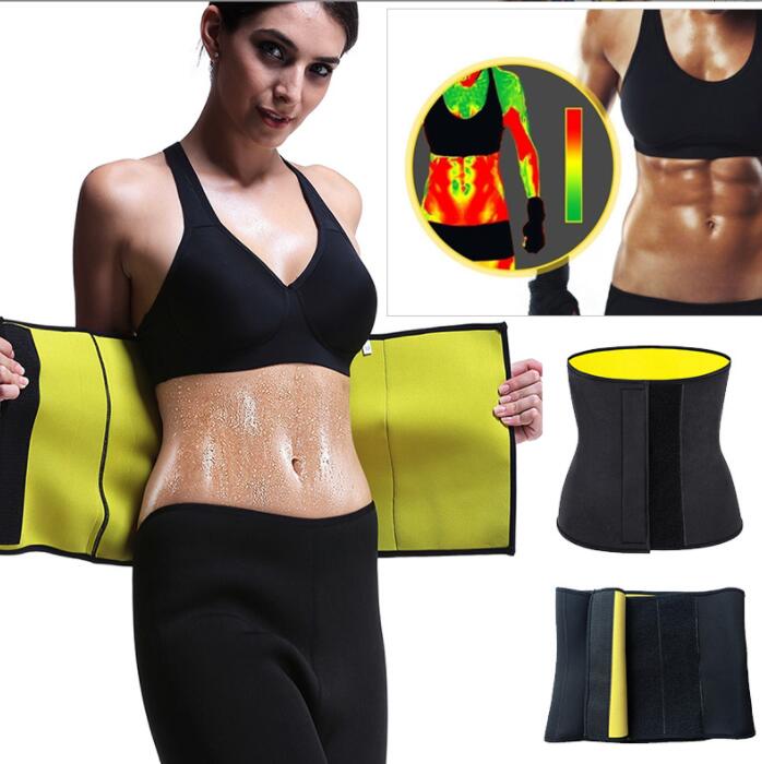 Sweat Waist Trainer Belt Neoprene - النيوبرين ساونا المشكل مدرب خصر مشد