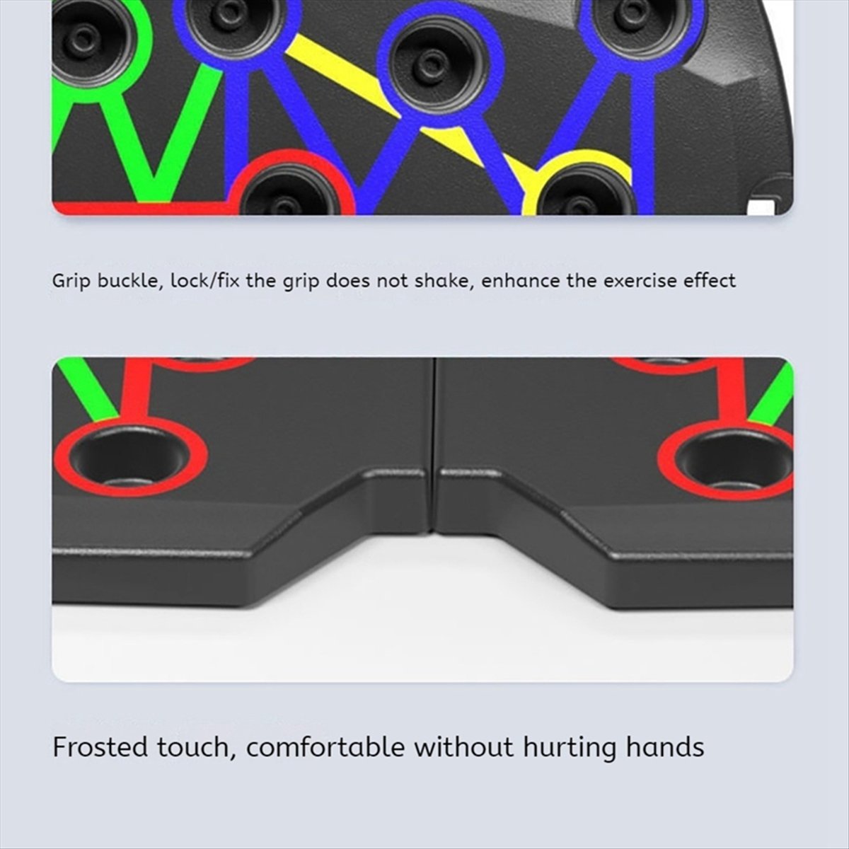 Push Up Board Foldable Multi Function - لوح تمارين قابل للطي A10R -