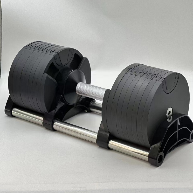 Adjustable Dumbbell Pair 40Kg - مجموعة أوزان قابلة للتعديل مع دمبلز