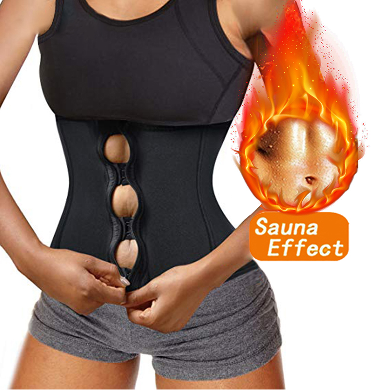Sweat Waist Trainer Belt Neoprene - مشد خصر نسائي لتشكيل الجسم مع