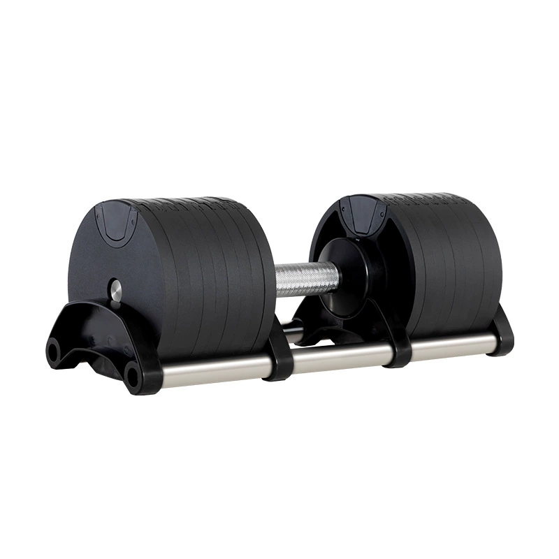 Adjustable Dumbbell Pair 40Kg - للياقة البدنية المنزلية الدمبل المطلية بالحديد