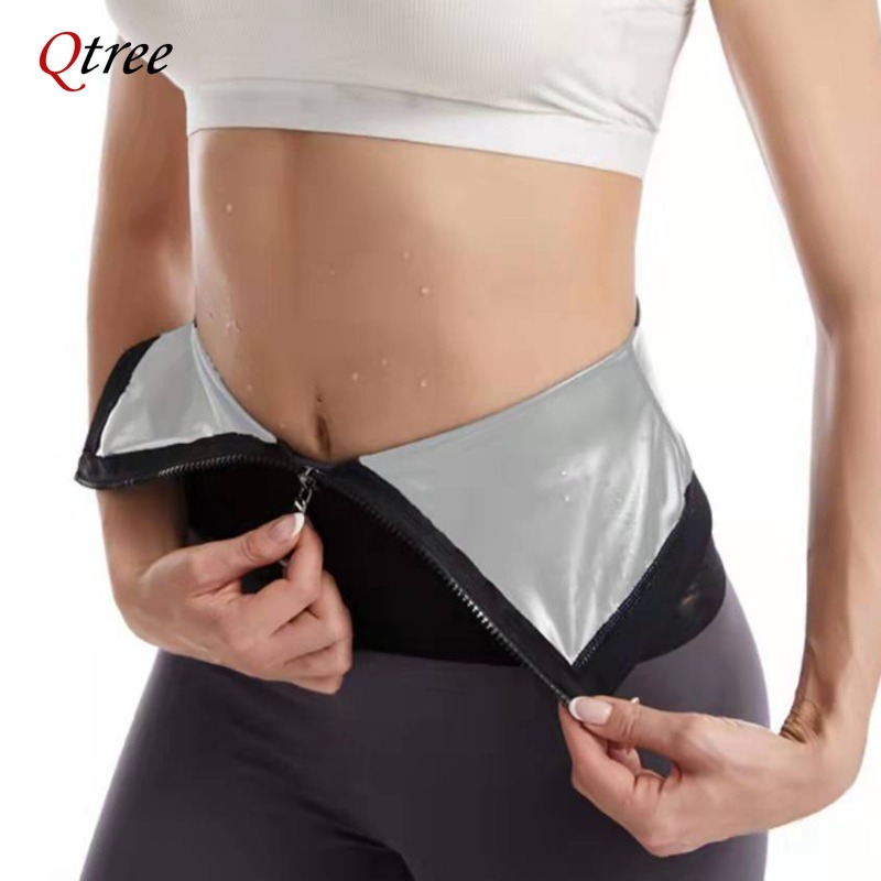 Sweat Waist Trainer Belt Neoprene - مدرب Qtree للخصر للنساء ، مشد