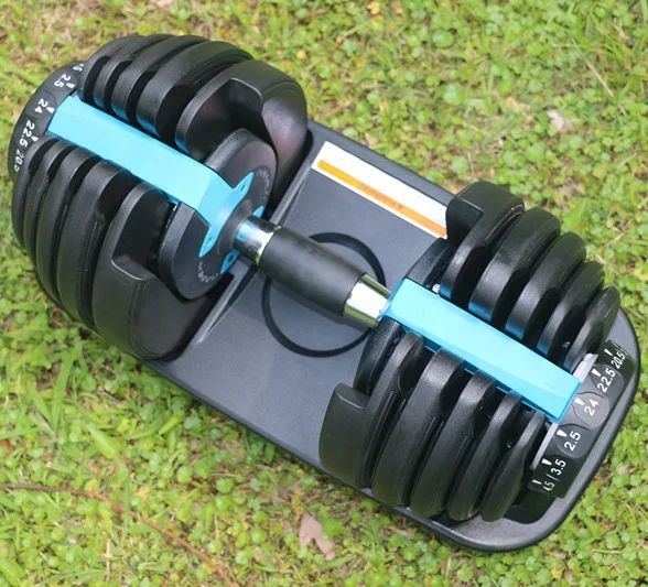 Adjustable Dumbbell Pair 40Kg - مجموعة وزن قابلة للتعديل لصالة الألعاب