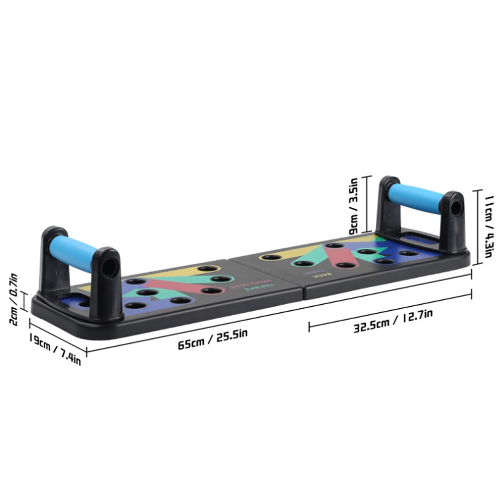 Push Up Board Foldable Multi Function - لوح رفع قابل للطي 9 في