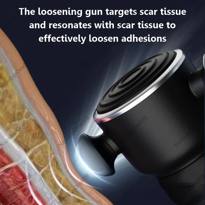 مسدس تدليك عالي التردد لاسترخا - مراجعة Electric Massage Gun Deep Tissue وسعره