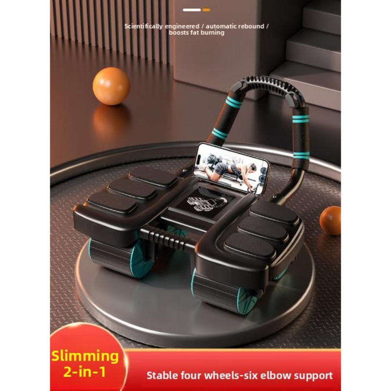 دعامة للركبة بستة أقسام، عجلة  - مراجعة Ab Roller Wheel With Elbow Support وسعره