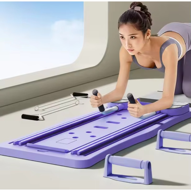 لوح تمارين بيلاتس قابل للطي مت - مراجعة Push Up Board Foldable Multi Function وسعره