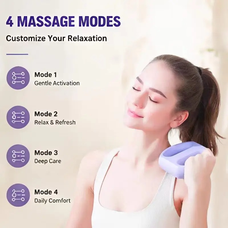 مسدس تدليك العضلات القابل لإعا - مراجعة Electric Massage Gun Deep Tissue وسعره