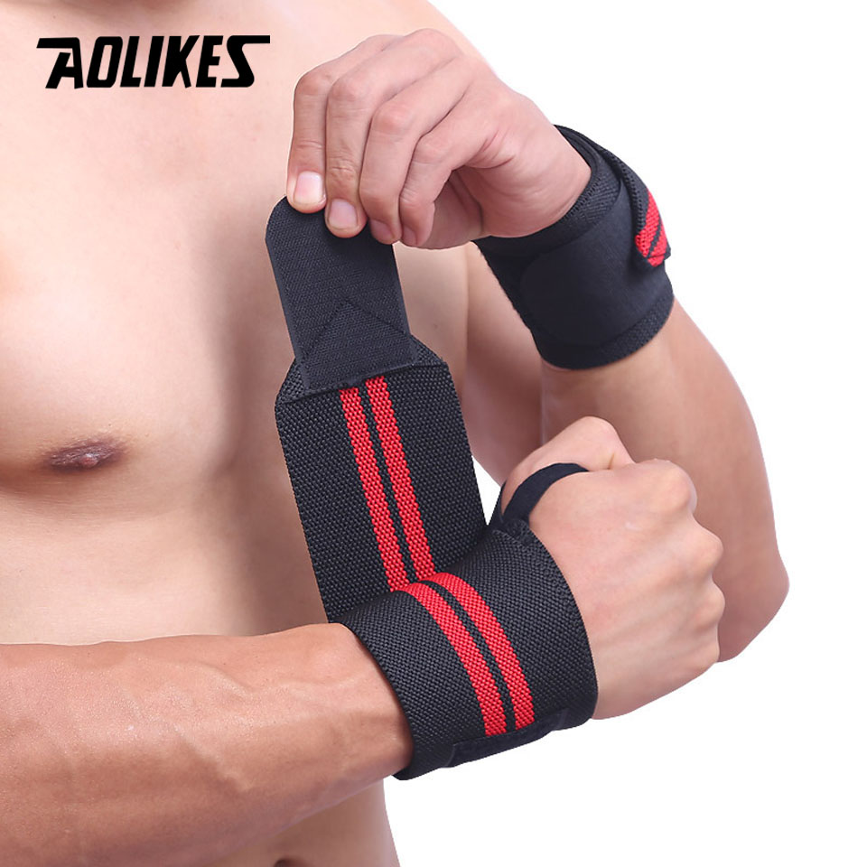 AOLIKES 1 زوج معصمه دعم المعصم - مراجعة Wrist Wraps Weightlifting Support وسعره