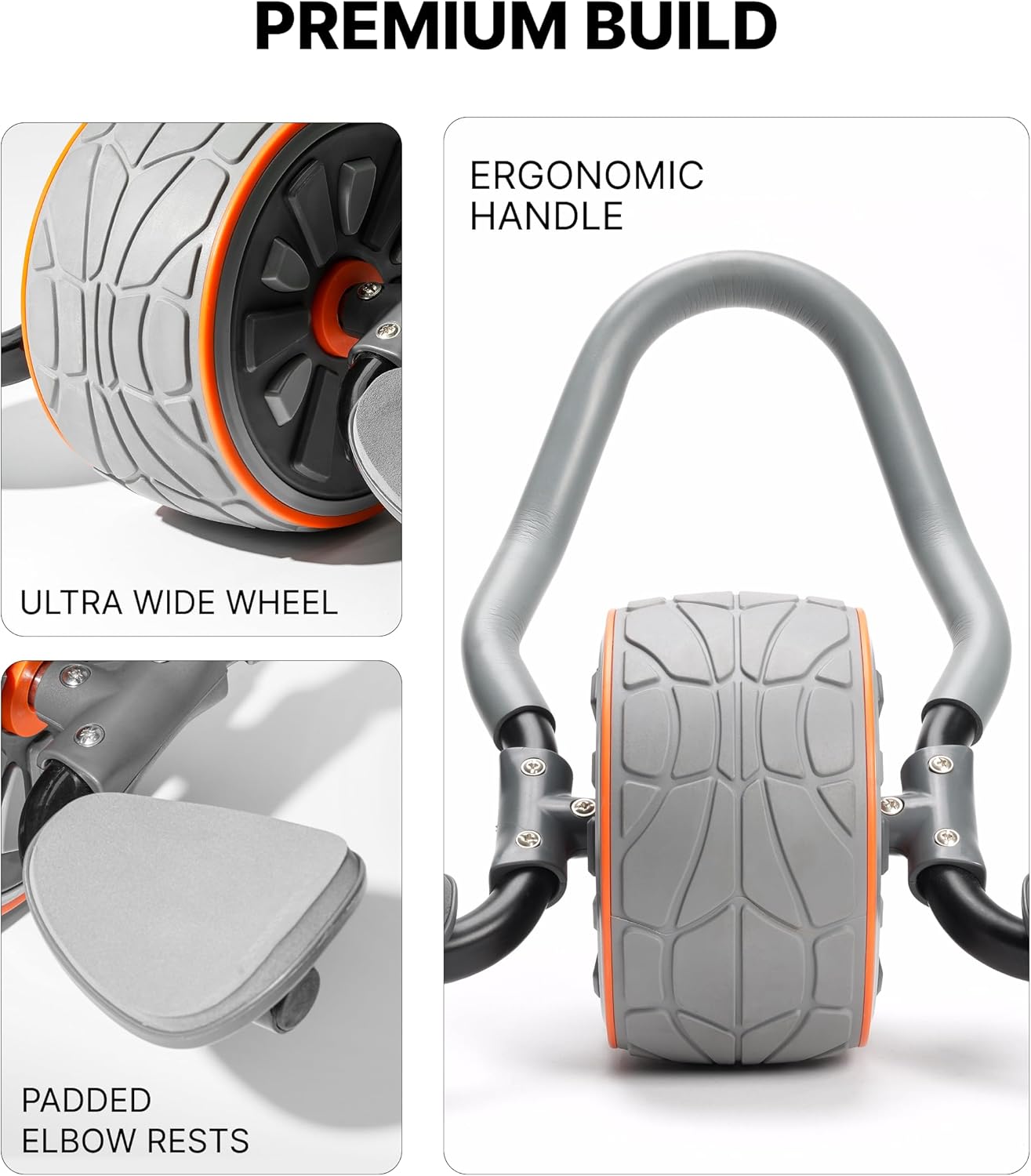 عجلة DMoose Fitness Ab Roller  - مراجعة Ab Roller Wheel With Elbow Support وسعره
