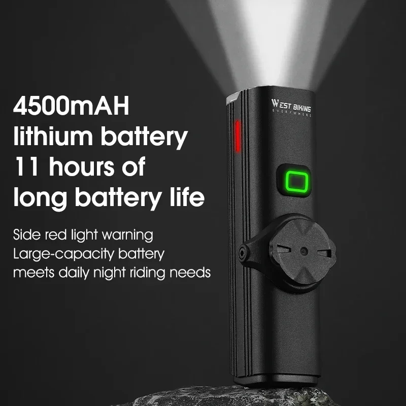 غرب ركوب الدراجات دراجة الإفرا - مراجعة Rechargeable Bicycle Headlight 1000 Lumen وسعره