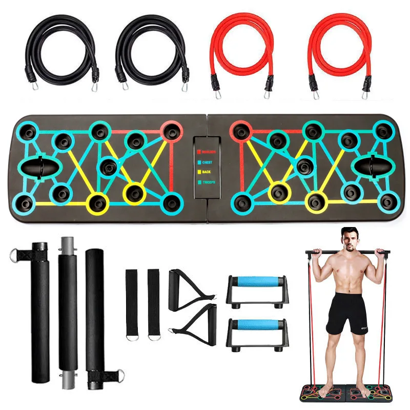 لوح تمارين قابل للطي متعدد الو - مراجعة Push Up Board Foldable Multi Function وسعره