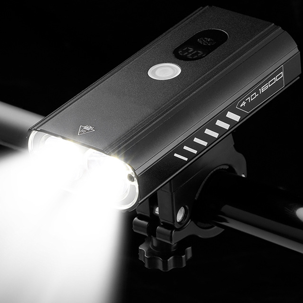 مصباح دراجة هوائية LED قابل لإ - مراجعة Rechargeable Bicycle Headlight 1000 Lumen وسعره