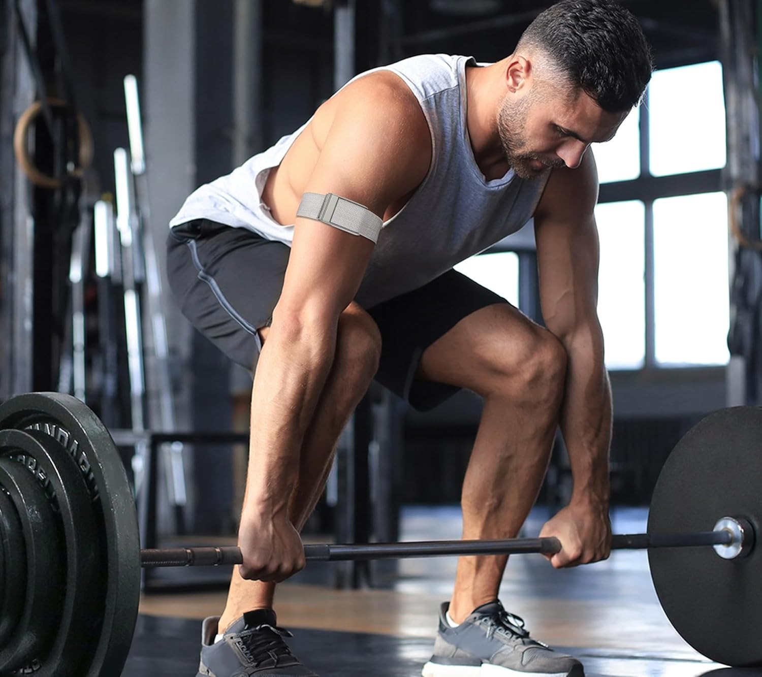 حزام ذراع مرن من النايلون لجها - مراجعة Resistance Bands Set With Handles وسعره