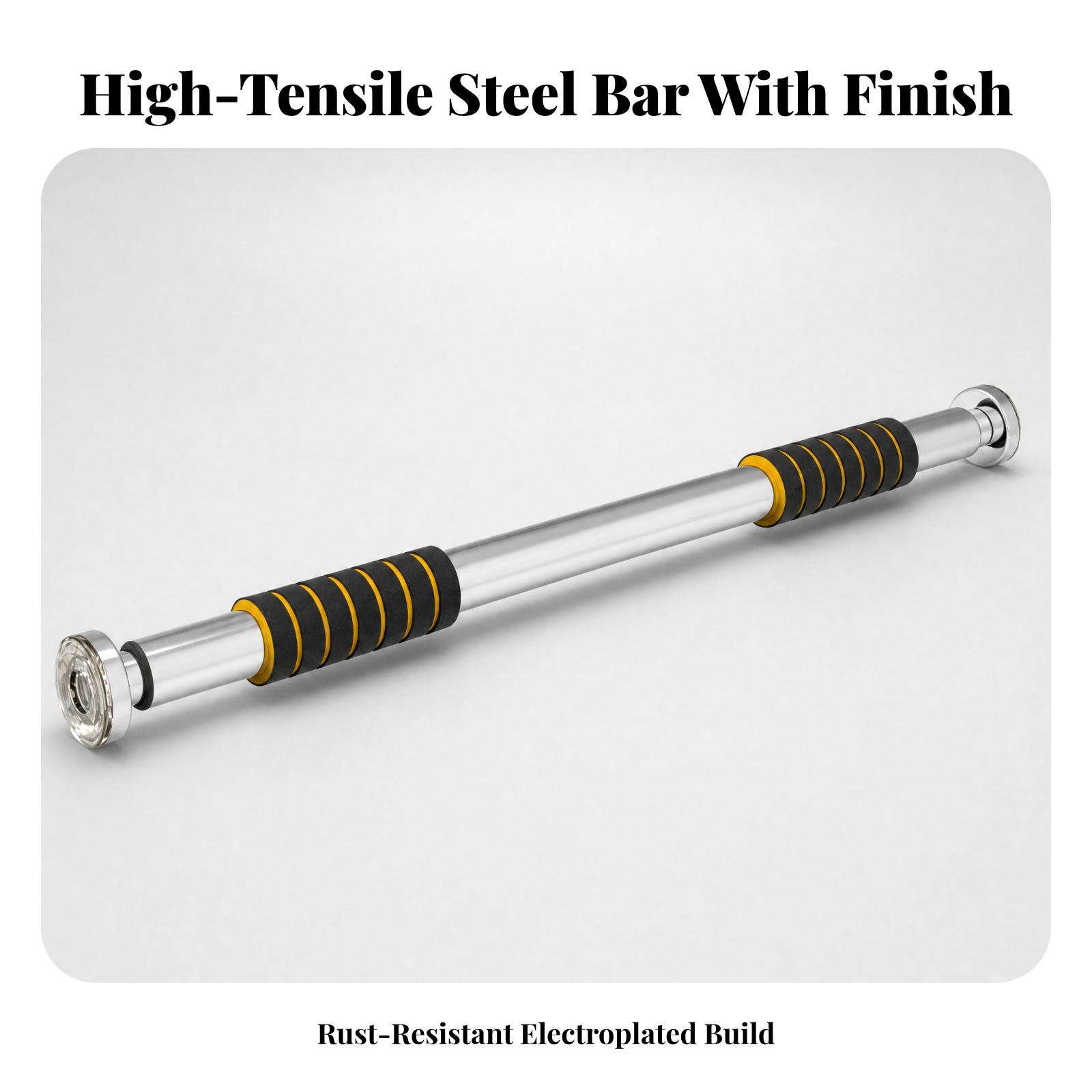 قضيب سحب محمول لتركيبه على إطا - مراجعة Door Pull Up Bar No Screw وسعره