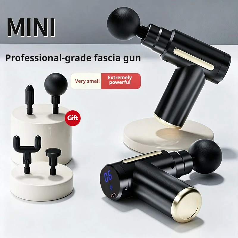 مسدس تدليك كهربائي صغير بست سر - مراجعة Electric Massage Gun Deep Tissue وسعره