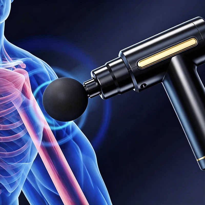 مسدس تدليك كهربائي صغير بست سر - مراجعة Electric Massage Gun Deep Tissue وسعره
