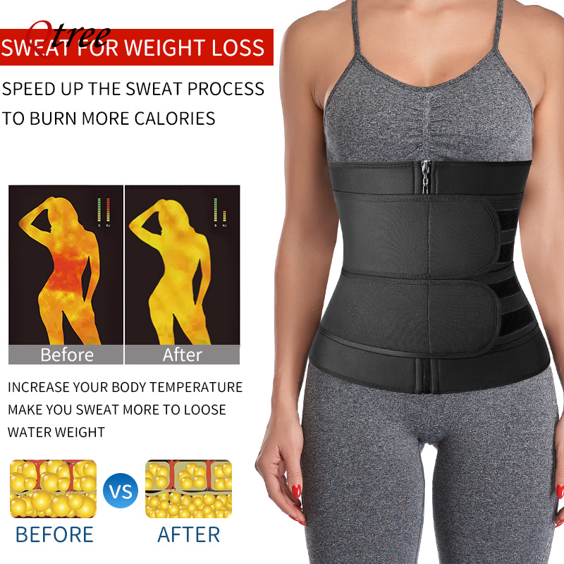 Qtree مدرب خصر حجم كبير للنساء - مراجعة Sweat Waist Trainer Belt Neoprene وسعره