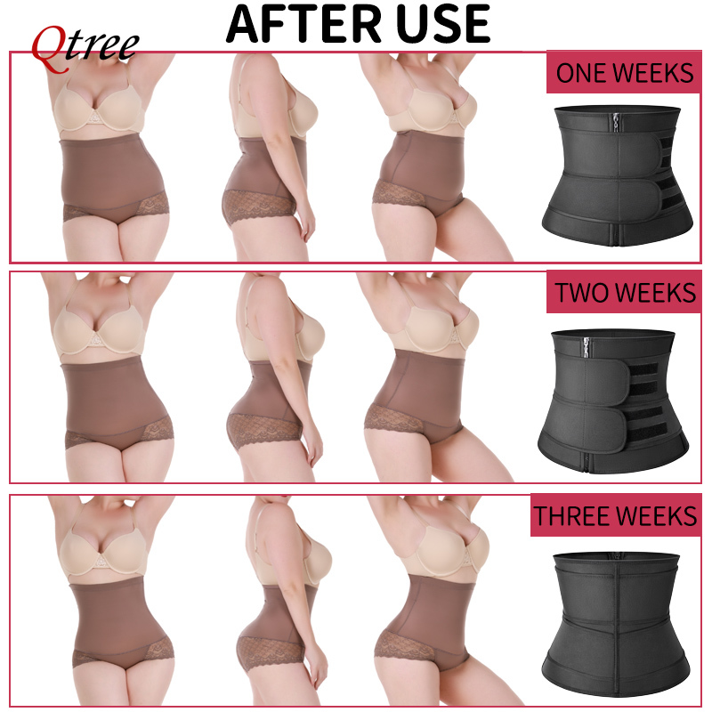 Qtree مدرب خصر حجم كبير للنساء - مراجعة Sweat Waist Trainer Belt Neoprene وسعره