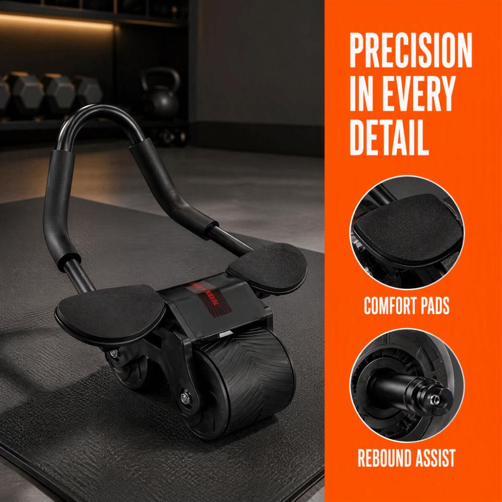 عجلة تمارين البطن الأوتوماتيكي - مراجعة Ab Roller Wheel With Elbow Support وسعره