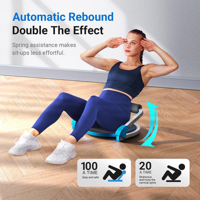 جهاز تمارين البطن المنزلي الصغ - مراجعة Ab Roller Wheel With Elbow Support وسعره