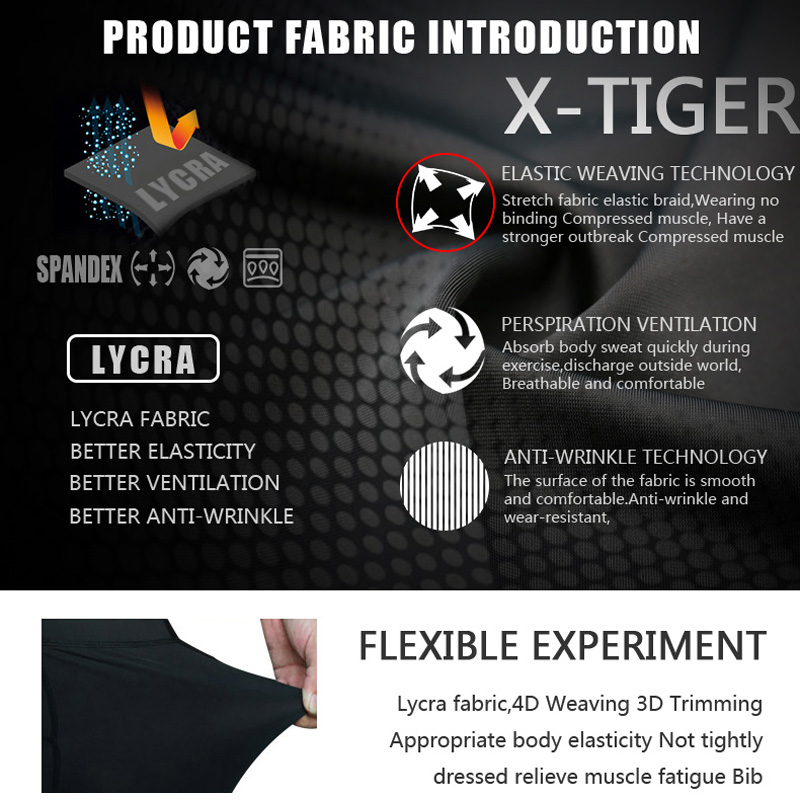شورت X-TIGER-bigs قابل للتنفس  - مراجعة Padded Cycling Shorts 5D Gel وسعره