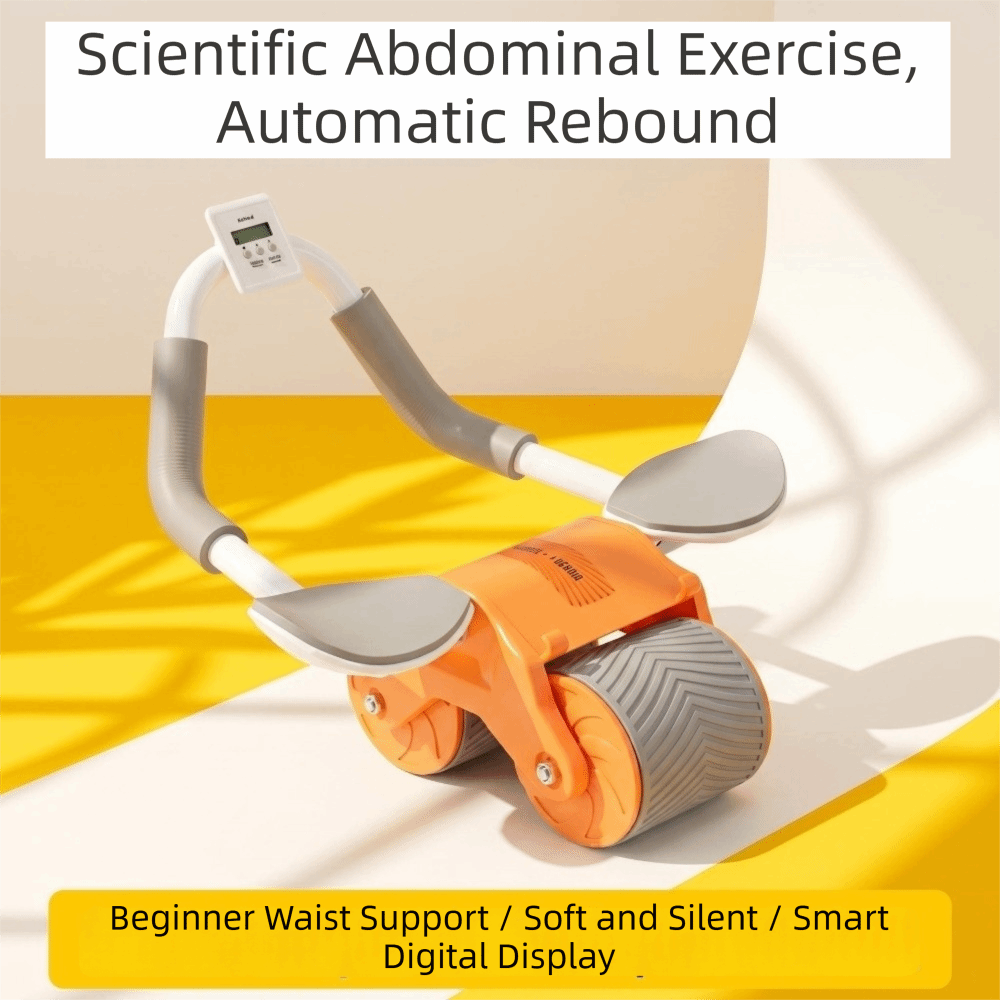 عجلة تمارين البطن ذات الارتداد - مراجعة Ab Roller Wheel With Elbow Support وسعره