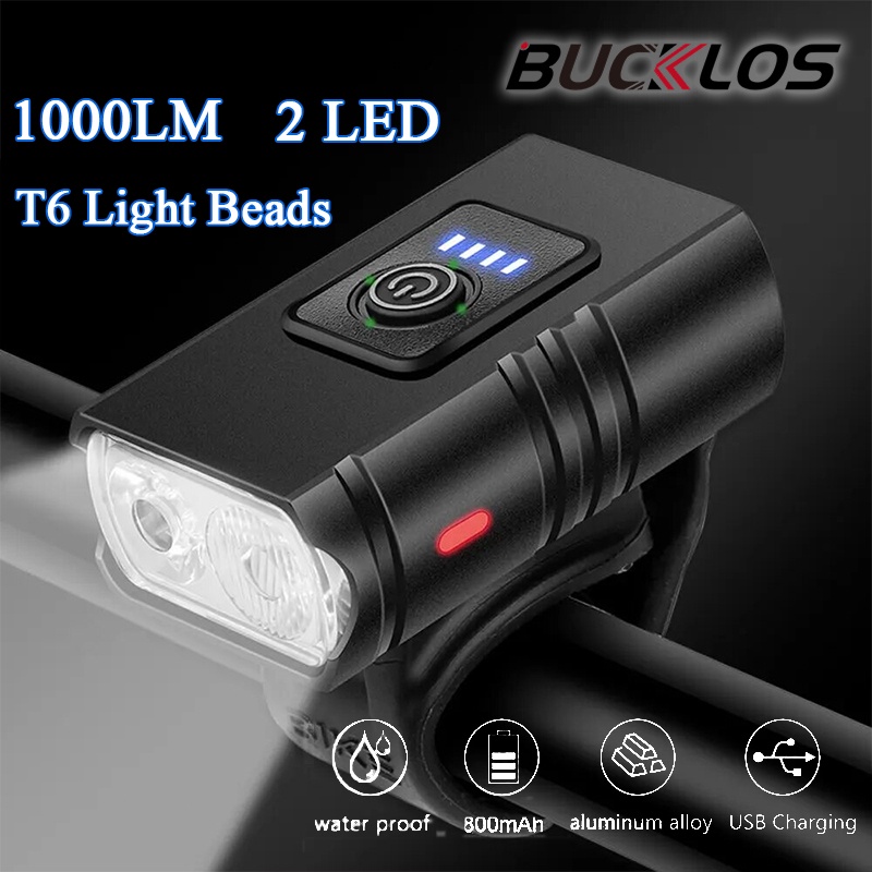 أضواء الدراجة 1000 التجويف 250 - مراجعة Rechargeable Bicycle Headlight 1000 Lumen وسعره