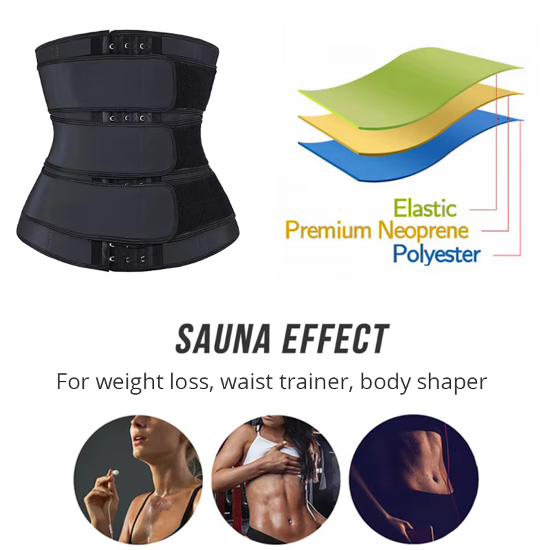 حزام خصر نسائي قابل للتعديل لل - مراجعة Sweat Waist Trainer Belt Neoprene وسعره