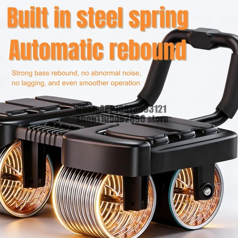 عجلة تمارين البطن 2 في 1 مع دع - مراجعة Ab Roller Wheel With Elbow Support وسعره