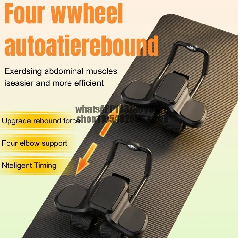 عجلة تمارين البطن 2 في 1 مع دع - مراجعة Ab Roller Wheel With Elbow Support وسعره