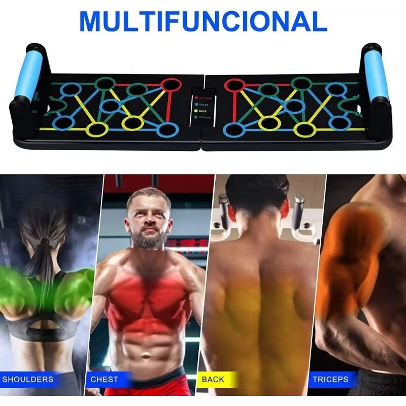 معدات تمارين متعددة الوظائف قا - مراجعة Push Up Board Foldable Multi Function وسعره