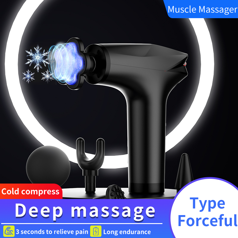 JianYouCare الجليدية الباردة ض - مراجعة Electric Massage Gun Deep Tissue وسعره