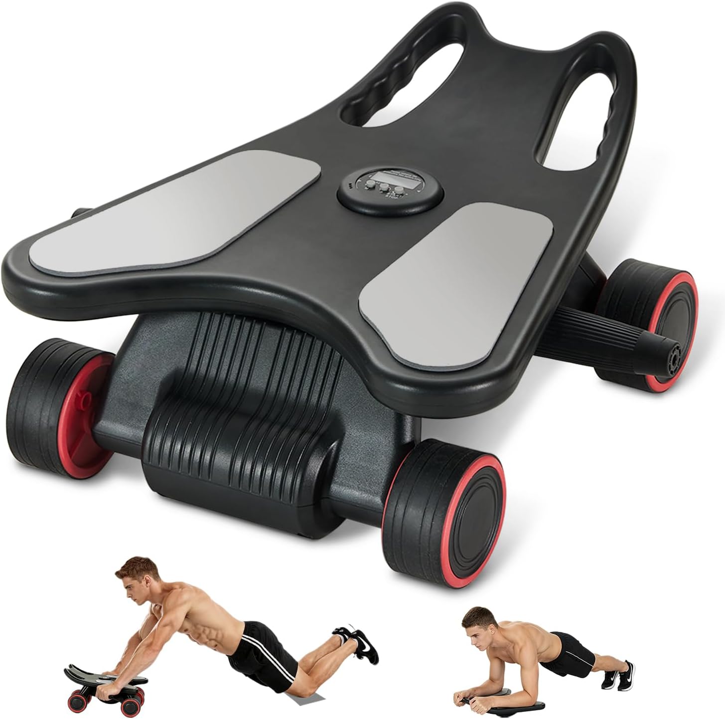 عجلة تمارين البطن، عجلة تمارين - مراجعة Ab Roller Wheel With Elbow Support وسعره