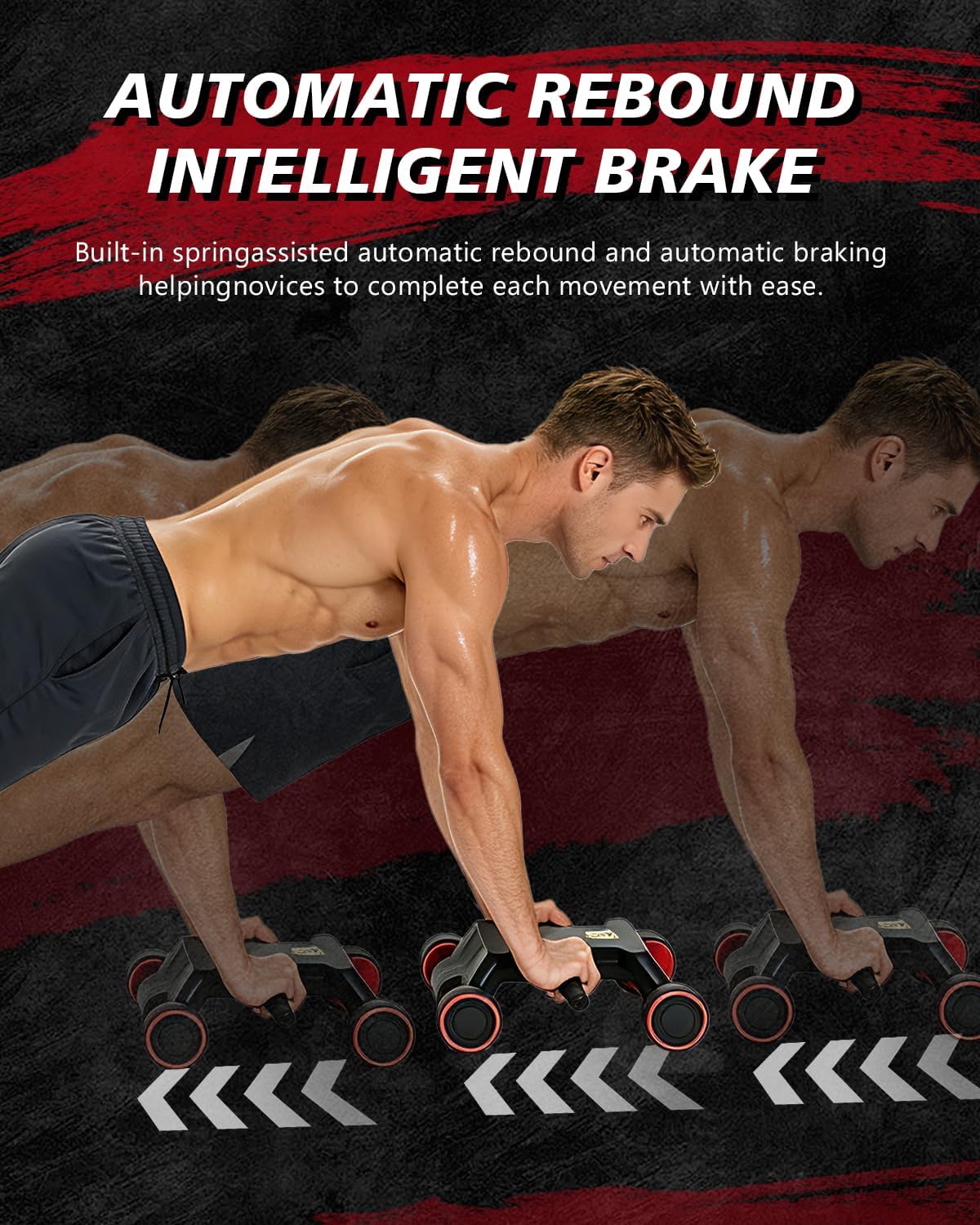 عجلة تمارين البطن، عجلة تمارين - مراجعة Ab Roller Wheel With Elbow Support وسعره