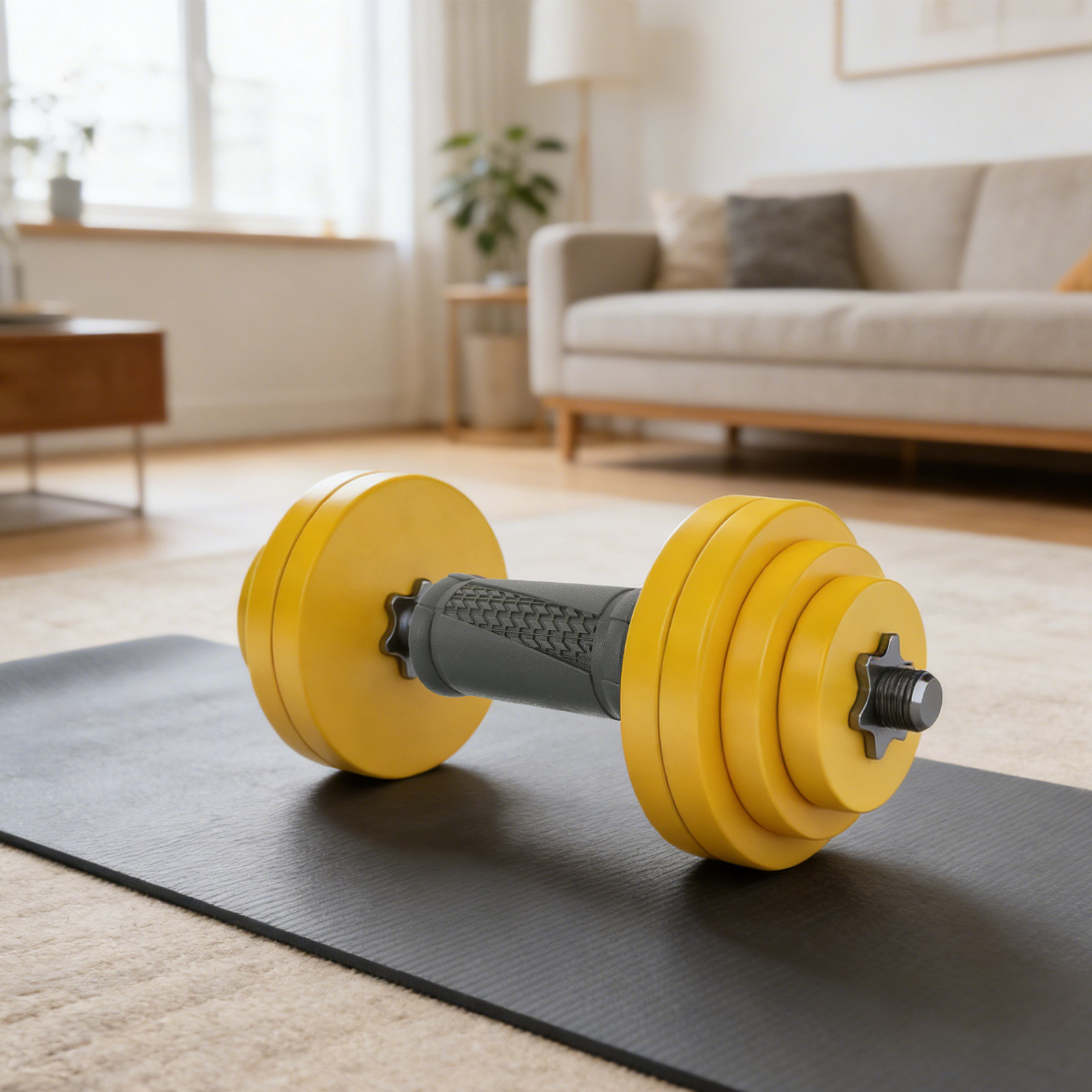قطعتان من مقابض الدمبل المانعة - مراجعة Fitness Equipment وسعره