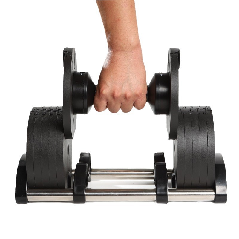 أوزان قابلة للتعديل بوزن 32 كج - مراجعة Adjustable Dumbbell Pair 40Kg وسعره