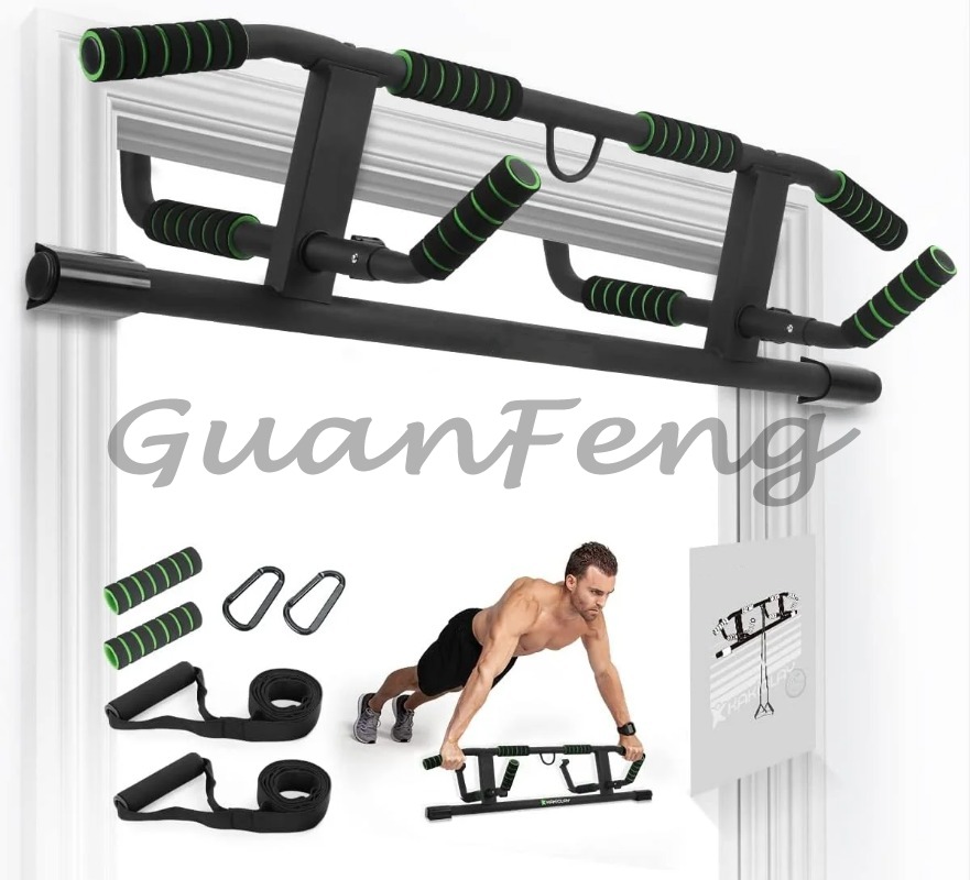 قضيب سحب للتمارين الرياضية بدو - مراجعة Door Pull Up Bar No Screw وسعره