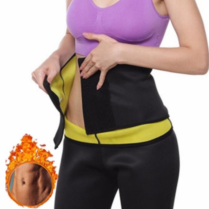 النيوبرين ساونا المشكل مدرب خص - مراجعة Sweat Waist Trainer Belt Neoprene وسعره