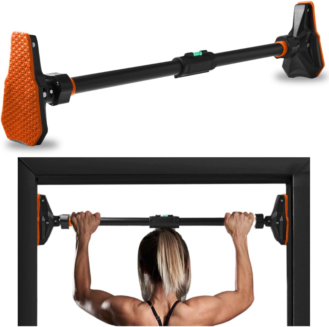 عارضة سحب/رفع للباب بدون براغي - مراجعة Door Pull Up Bar No Screw وسعره