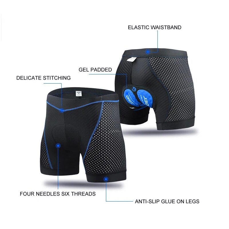ملابس داخلية لركوب الدراجات 5D - مراجعة Padded Cycling Shorts 5D Gel وسعره